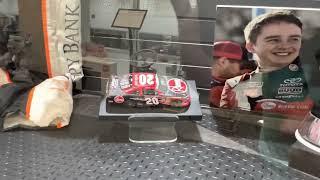 Joe Gibbs NASCAR Race Shop Tour Kyle Busch Denny Hamlin Bobby Labonte Martin Truex Jr Erik Jones