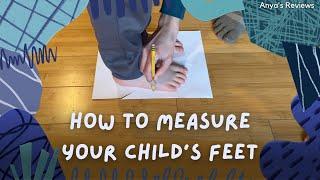 How to Measure Your Child's Feet to Pick a Barefoot Shoe Size