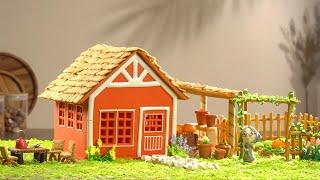 How to Make a Farm Cake House With Chocolate, Cookies, and Candy  Daily Cake