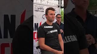 what are your thoughts? #charliekirk #debate #interview #heat #funny #heateddiscussion #crazy #usa