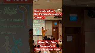 AMAZING Audience Reaction!!! to Impromptu Viral Song by Singer-Emcee Alex Tan Sing