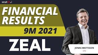 ZEAL Network SE | Financials: 9M-2021 | Jonas Mattsson, CFO