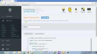 jsf primefaces 5 2 showcase listener component integration step by step mp4