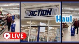 Action Haul ️ Live #neuheiten #live #actionhaul #action #rundgang #shopping