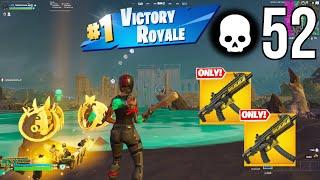 I WON Using *HADES* Harbinger SMG ONLY! "Build" Gameplay(Fortnite Chapter 5 Season 2)