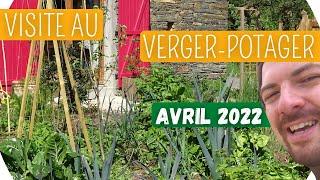 Visite guidée de mon jardin nourricier le 30 avril 2022