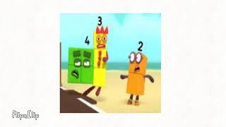 FUNNY NUMBERBLOCKS FACES Animated Part 4 - Even More PAIN!