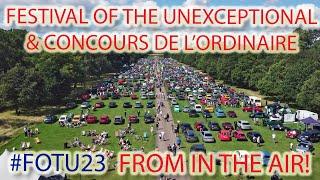 Festival Of The Unexceptional 2023 (#FOTU) From Above! - Drone Footage