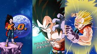 NEW CRAZY GOOD INT SSJ VEGETA GT SUPER ATTACK ANIMATION!! - DBZ Dokkan Battle