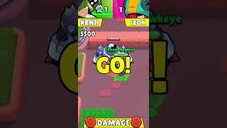 Kenji vs Leon | Assassins Battle #brawlstars #kenji #leon