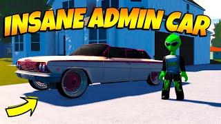 Roblox Roleplay - TAKING MY ADMIN CAR TO A CAR MEET!