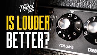 How Loud Is Loud & Why Does It Matter For Electric Guitar? – That Pedal Show