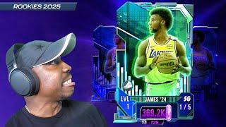 Pulling Bronny James in Rookies Pack Opening! NBA 2K Mobile