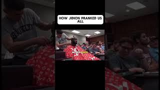 How Jidion Pranked us all #shorts