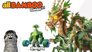 BAMBOO part1 animash gameplay animal merge supreme, cute animal supreme