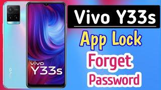 Vivo y33s forget app lock privacy password/vivo y33s forget password kaise kare