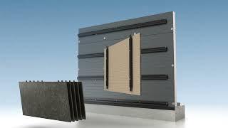 Kingspan Ceramic Granite rainscreen facade