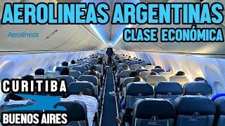 THEY DON'T LET ME RECORD! AEROLINEAS ARGENTINAS FROM CURITIBA TO BUENOS AIRES | ECONOMIC CLASS B737