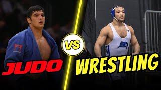 Judo Olympian Vs. College Wrestling Champion (No-Gi BJJ Match)