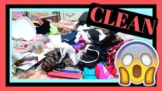 WATCH ME CLEAN MY ROOM | LesleyyXLIFE