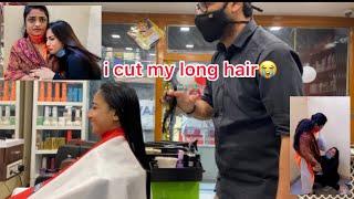 I| Maine apne long hairs kyu sacrifice kar diye  || (DSANJ) || DEEP TIWARY & SANJANA SINGH || VLOG