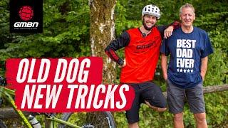 How Old Is Too Old To Start Mountain Biking? | Rich Teaches His Dad How To MTB