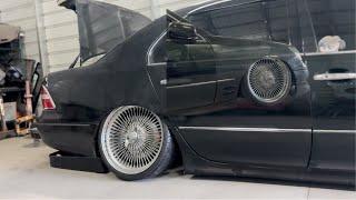 He Put LOWRIDER Wheels On His LEXUS LS430