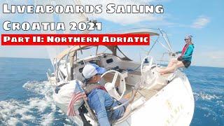 Ep6: Sailing Croatia as fulltime liveaboards - passage from south to northern Adriatic