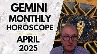 Gemini April Monthly 2025 Horoscope + Astrological Insights!