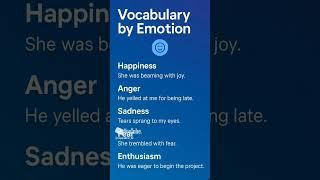 "Don't Just Say 'Happy'  | Try THESE 5 Words!" #VocabularyBoost #HappyWords #LearnEnglish #shorts