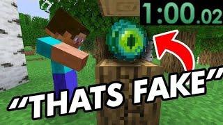 Reaction On Indian Gamers FAKE SPEEDRUN In Minecraft!!!