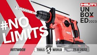 HILTI UNBOXED 2023 - NURON Neuheiten und massig Leistung ,Sicherheit & Service | TATW 22.11.2023