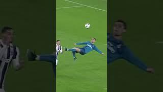 Ronaldo Bicycle Kick VS Messi Bicycle Kick 