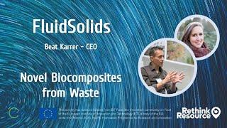 Novel Biocomposites from Waste - Interview with Beat Karrer from Fluidsolids (27.11.2020)