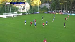 U19 maavõistlused 2024: Eesti - Tšehhi 1:2 (06.09.2024)