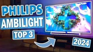 DIESE 3 Ambilight Smart TVs MUSST Du kennen!!  | Top 3 Philips Ambilight Fernseher Vergleich