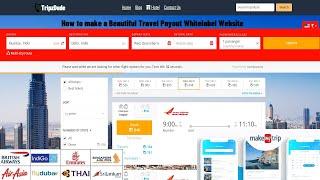 How to make a beautiful Travelpayouts whitelabel Website