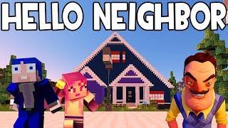 HELLO NEIGHBOR EN MINECRAFT ️TENEMOS UN VECINO QUE GUARDA UN SECRETO