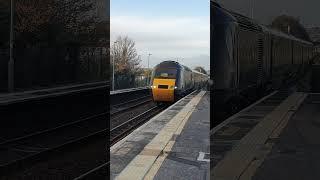 Hst Castle set with tones at Dockyard #train #gwr