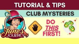 June’s Journey Club Mysteries | Tip - How to start with 500+ Badges 