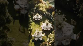 Romantic Garden Wedding #gardenwedding #weddingshorts #weddinginspiration #weddingtheme