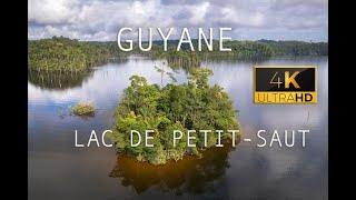 Guyane, le lac de Petit-Saut en drone