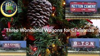 Three Wonderful Wagons for Christmas OO gauge history and celebration