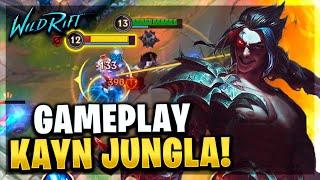 ¡PRIMER GAMEPLAY DE KAYN JUNGLA! EL REY DE LA MOVILIDAD Y DAÑO! Wild Rift