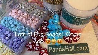 Lots of new beads in a PandaHall Haul! I can’t wait to play!!