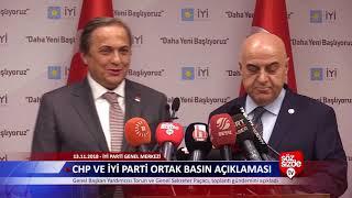 2018 11 13 CHP ve İYİ Parti Ortak Basın Açıklaması Sozsizde