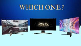 Alienware AW3423DWF vs MSI MEG 342C vs Corsair Xeneon Flex: Best Gaming Monitor 2024?