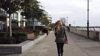 London Walking Tour : River Thames Virtual Tour (Hammersmith to Fulham Broadway) London 伦敦 UK