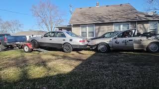 SHORT VERSION How to load a dead Camry onto a U-Haul car dolly!