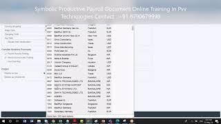 SAP Advanced Planner Us Payroll Online Training